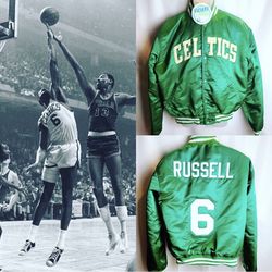 Celtics starter satin Russell jersey bird Red Sox Nike 