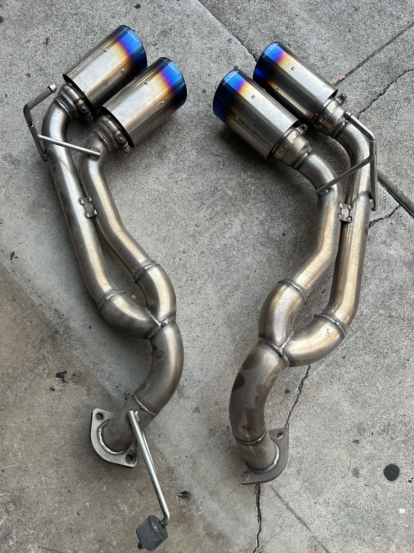 370Z Axel Back Exhaust Modeparfume By Tanabe