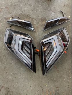 Clear Taillights for 2016-2021 Honda Civic Sedan