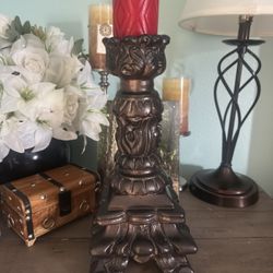 plaster candlestick