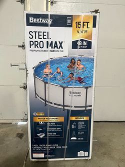 Above Ground Pool Set - 15' x 48"
