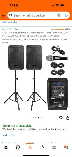 Knox Gear PA System