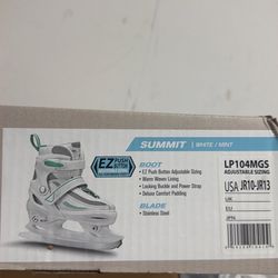 Lake Placid Summit Adjustable Youth Ice Skates