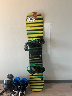 Burton snowboard boots and bindings $50