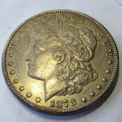 1878 S Toner MORGAN SILVER DOLLAR 