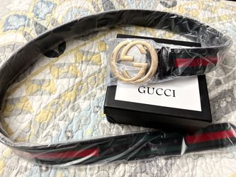 Reversible Gucci Interlocking G Belt Black Leather