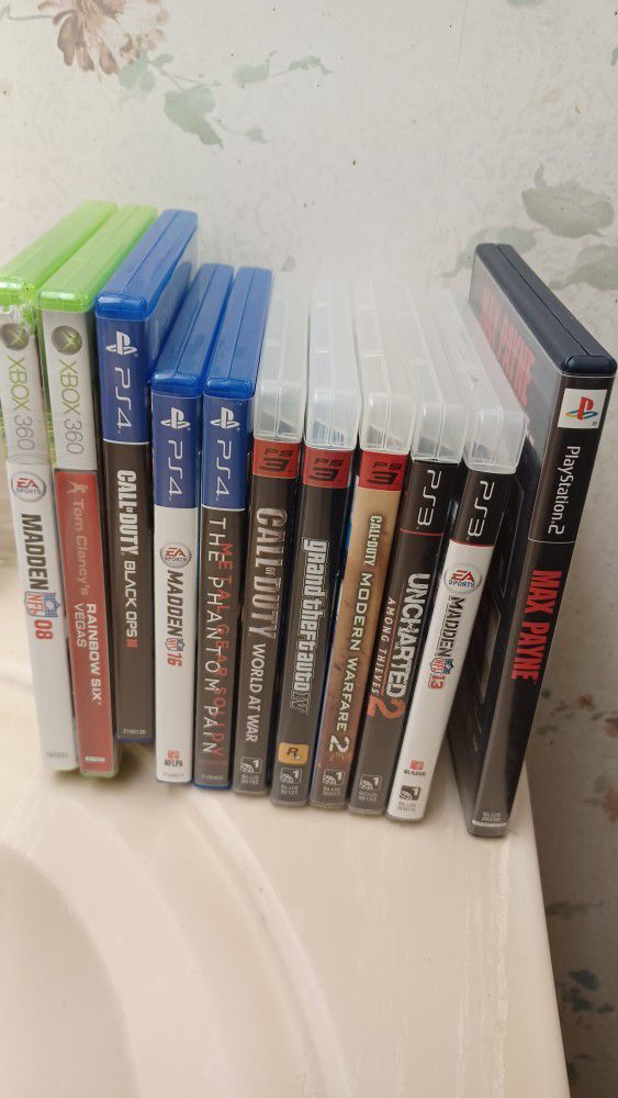 PS GAMES, & XBOX 360