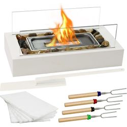 EAST FLAME S'mores Maker Kit with 4pcs of Roasting Sticks, Indoor & Outdoor