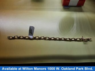 Link Bracelet - Yellow Gold 14k (.585) 4.5 grams 7 inch