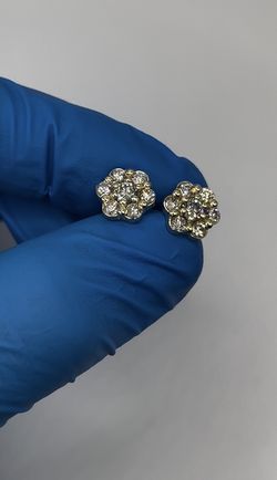 14k Diamond Earrings