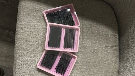 Individual Eyelash Extensions Trays – Set of 3