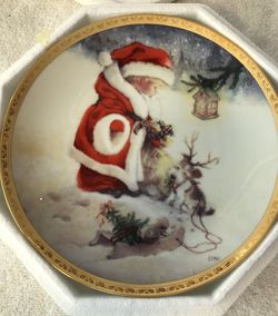 Hamilton Collection Santa’s Littlest Reindeer” 2920V