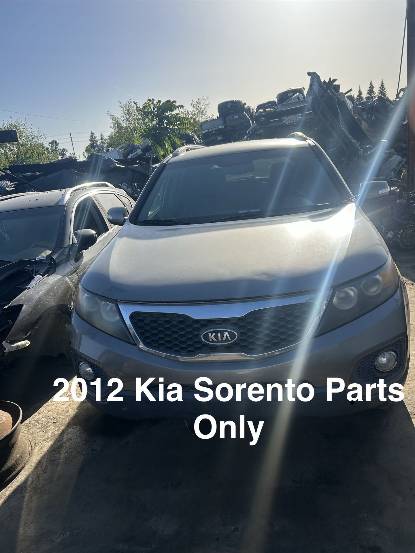 2012 Kia Sorento Parts Only