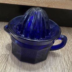 Antique Mini Glass Juicer