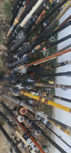 Fishing Rods And Reels They Range From $10 To $125