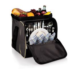Picnic Time Black Verdugo Picnic Tote