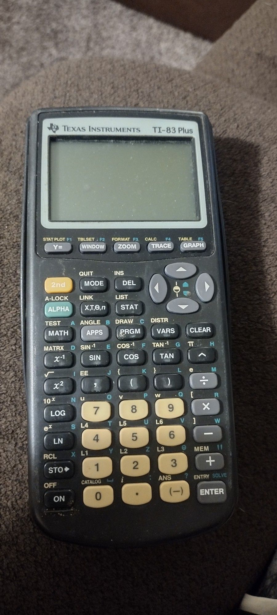 Texas Instruments Graphic Calculator 