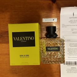 Valentino Donna Born in Roma Yellow Dream Eau De Parfum 3.4 oz / 100 ml