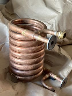 Copper Counterflow Wort Chiller