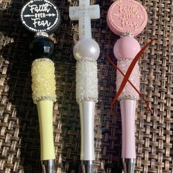 Beaded Pens, Faith