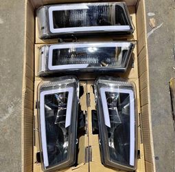 Chevy Silverado headlights