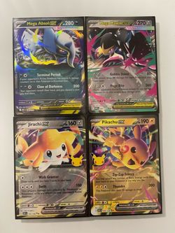 Pokemon EX Cards from Mega Evolution & 30th Celebration