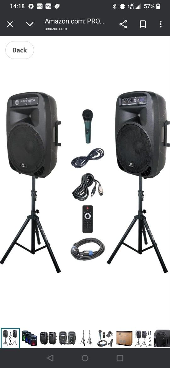 Propeck Party 15 Inch Bluetooth Speaker