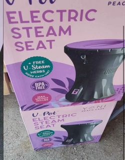 Yoni Seat Kit, Steaming Seat with Yoni Herbs (20 Bags) & U Cushion, V Steam at Home Kit for Feminine Odor, PH Balance, Postpartum Care, Cleansing and 