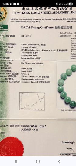 Jade bracelets