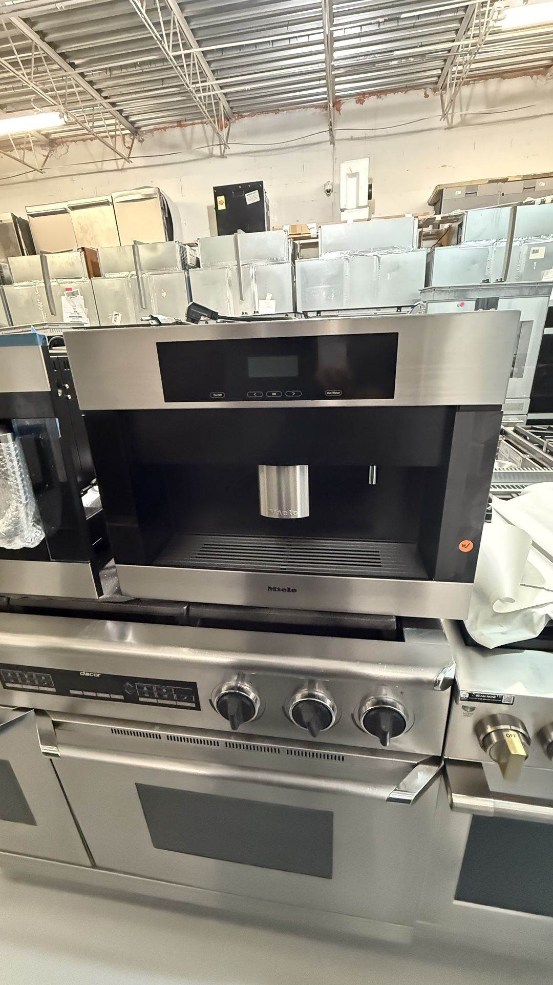 24 Inch Miele Built-In Coffee Maker