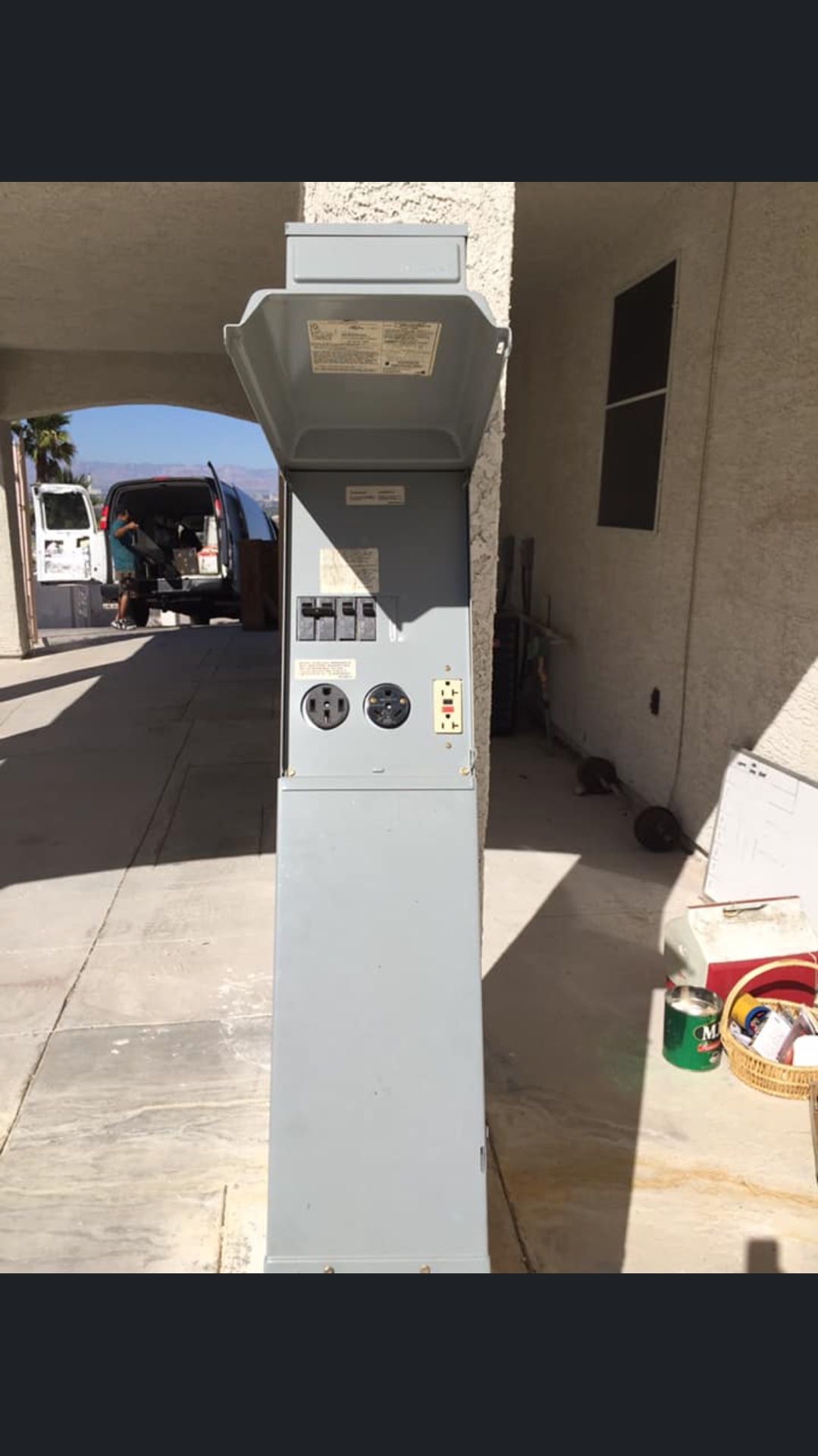 Power meter boxes for RV parks or extension power meters. for Sale in