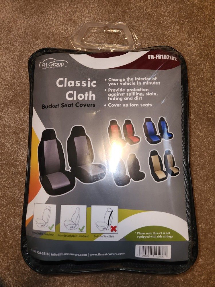 Car Seat Covers Grey