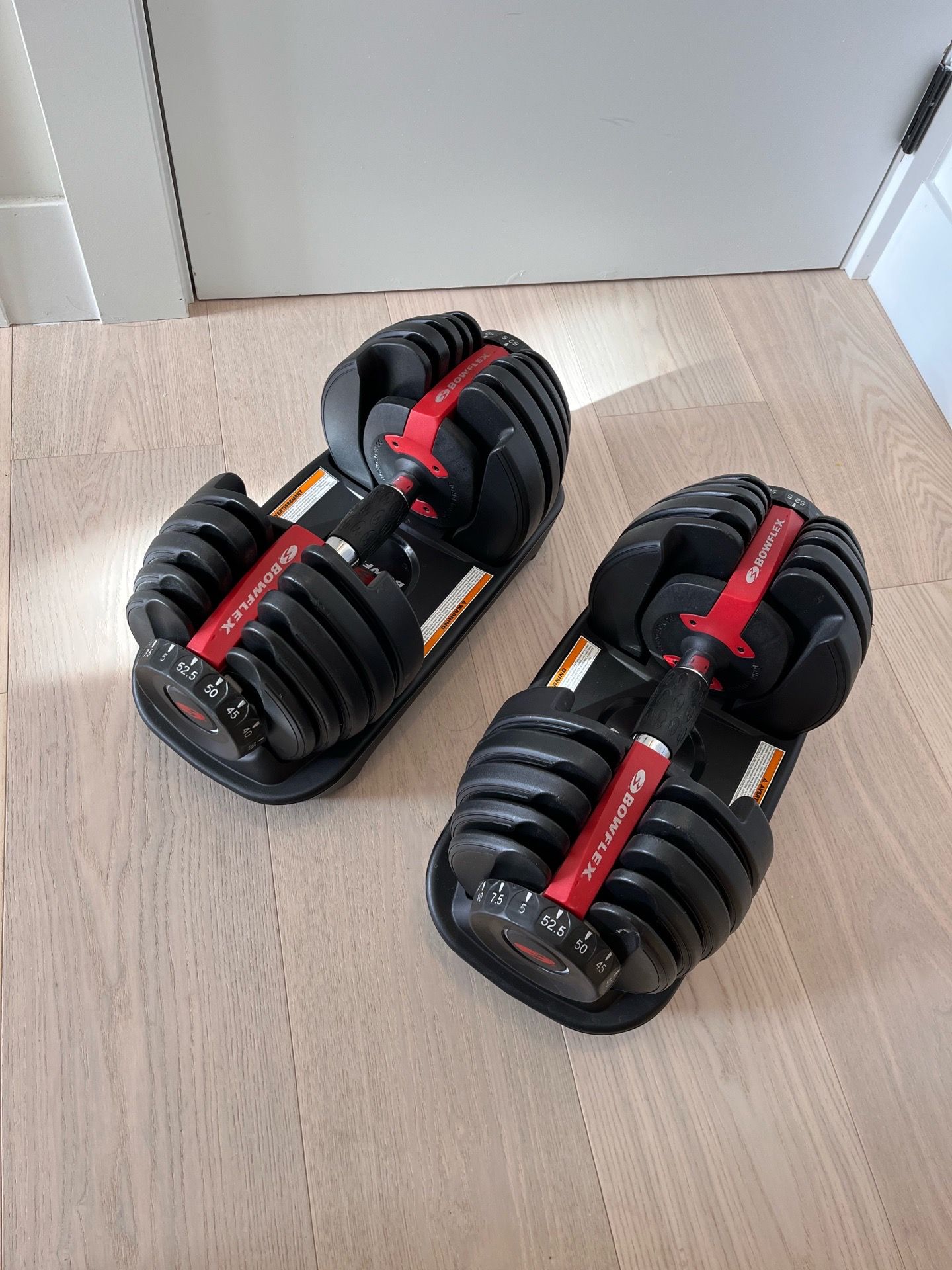 Bowflex Adjustable 552 Dumbbells (Pair) for Sale in Seattle, WA - OfferUp