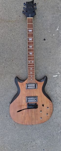 Guitar builders project one of s kind