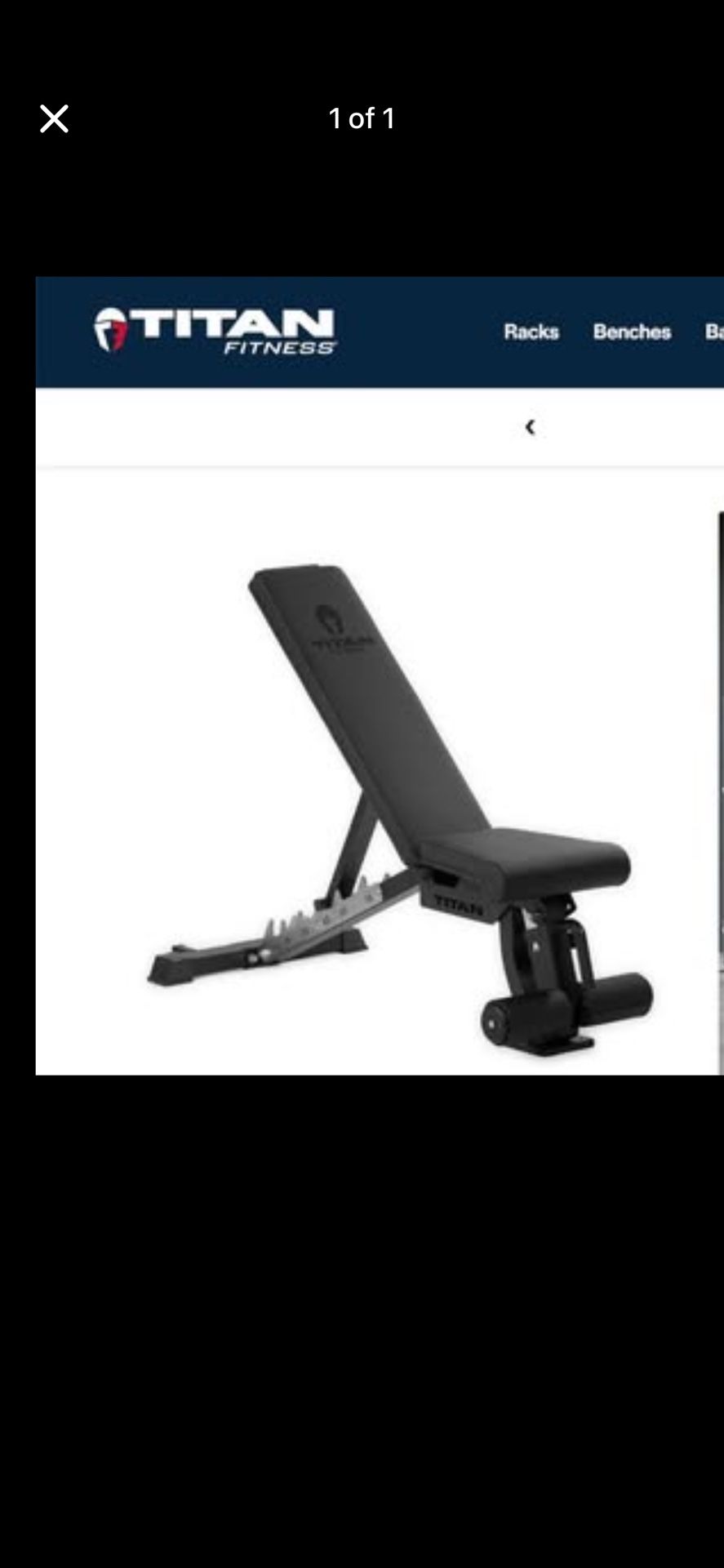 Adjustable Weight Bench - Titan Fitness
