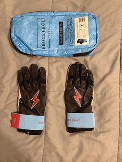 Bruce Bolt Long Cuff Batting Gloves Miami Series