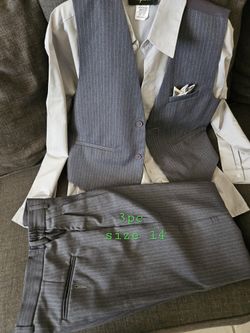 3pc Boys Suit Size 14