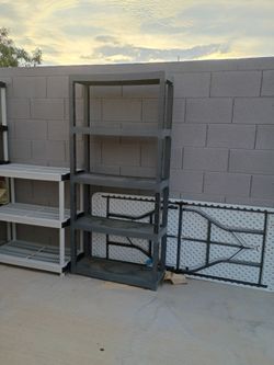 Five shelf unit cash only please
