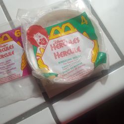 Disney McDonald's Hercules Happy Meal Toys