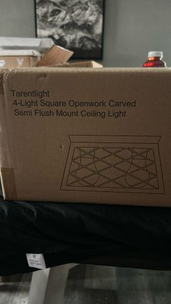 4 Light Ceiling Light