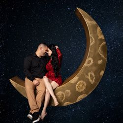 Moon prop for decoration