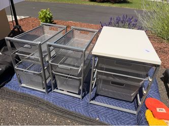 Elfa storage units