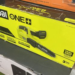 Ryobi One+ 8 in. 18-Volt Lithium-Ion Battery Pruning Chainsaw (Tool-Only)