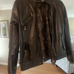 Leather Jacket Woman Med. 
