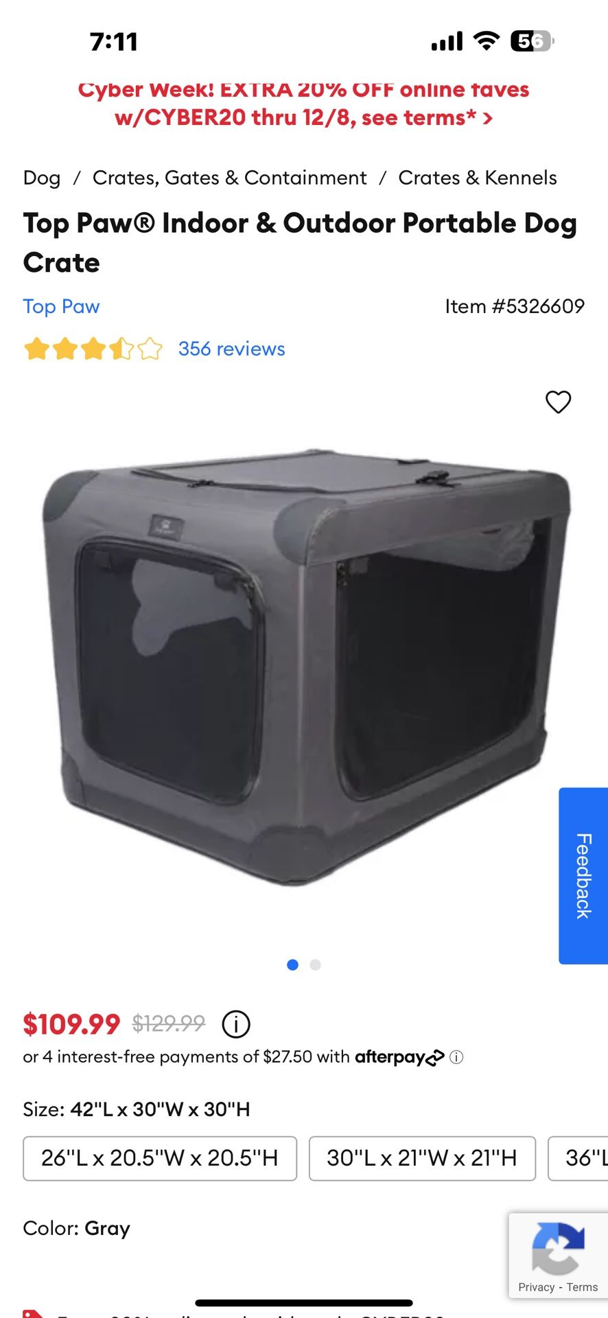 Top Paw Washable Dog Houses