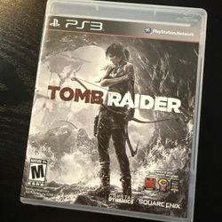 Tomb raider PS3