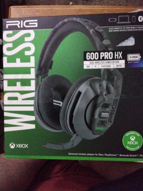 Gameing Rig Wireless 600 Pro Hx Headphones