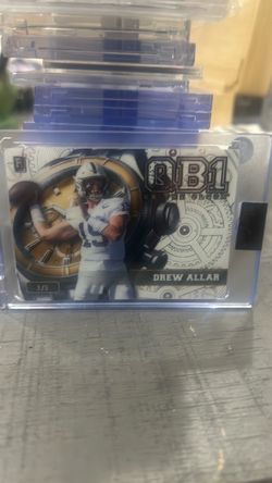 Drew Allar QB1 On The Clock 1/1 Football Card