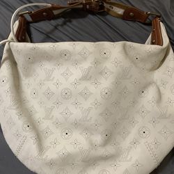 Louis Vuitton Leather Stitched Hobo