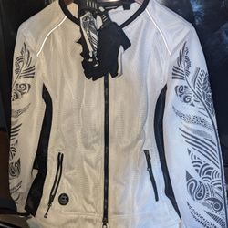 Harley Davidson Jacket With Matching Gloves